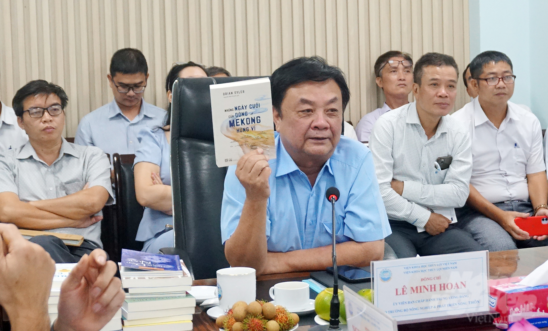 Bộ trưởng Lê Minh Hoan: 'Hệ thống thủy lợi còn là không gian sống của người dân'