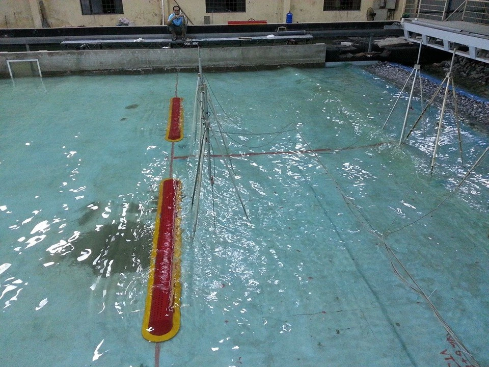 Hệ thống bể sóng triều kết hợp