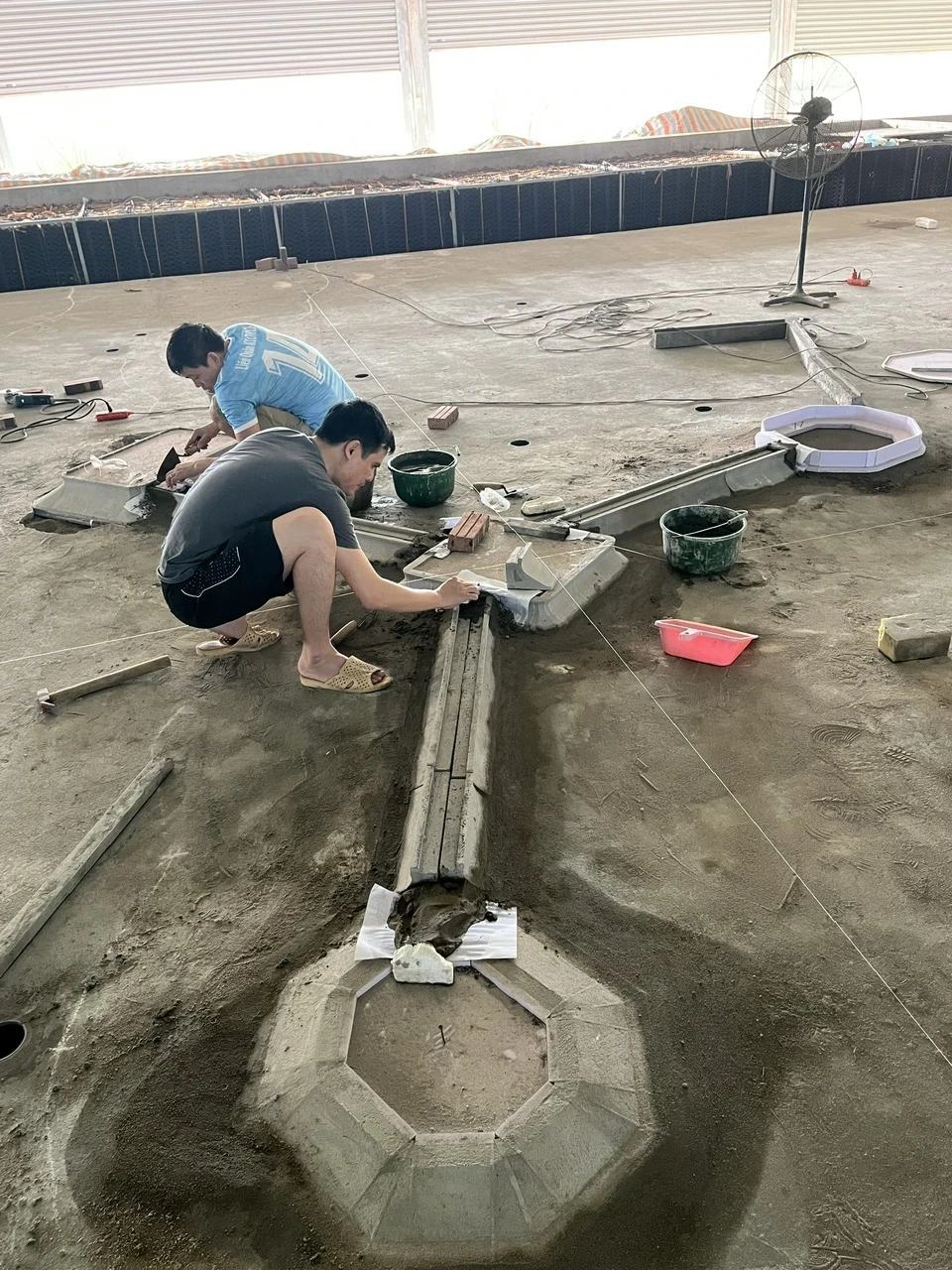 Hệ thống thí nghiệm mô hình cửa sông