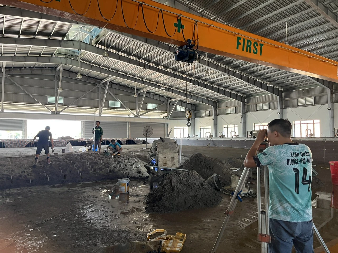 Hệ thống thí nghiệm mô hình cửa sông