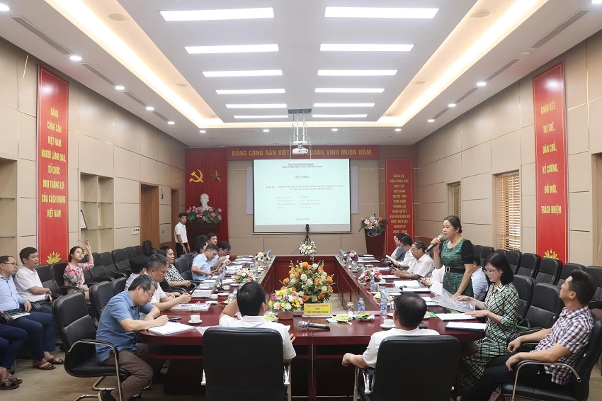 Hội thảo khoa học góp ý cho Luận án của NCS. Lê Văn Thìn