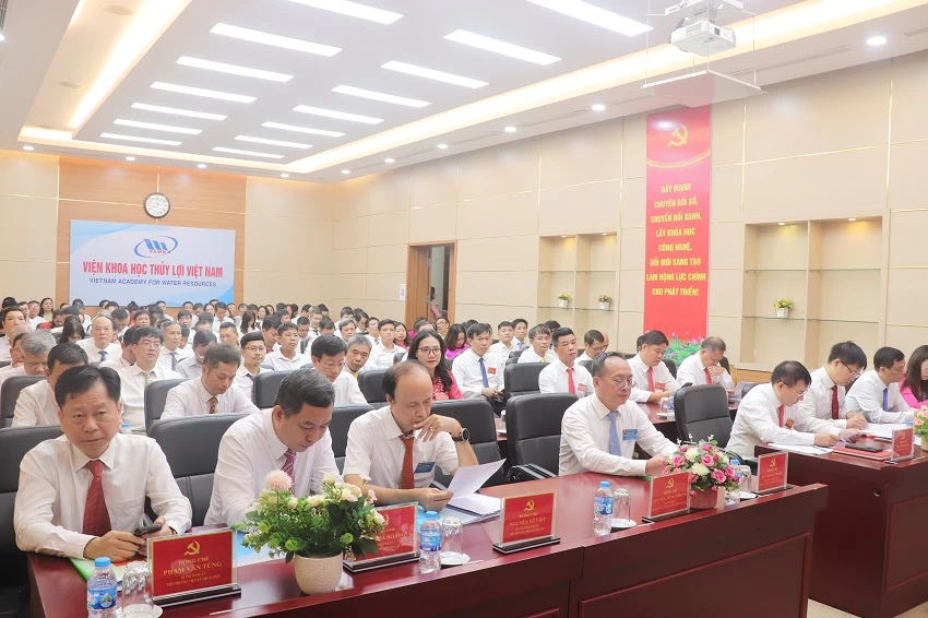 Đại hội Đại biểu Đảng bộ Viện Khoa học Thủy lợi Việt Nam lần thứ XXIV, nhiệm kỳ 2025 - 2030