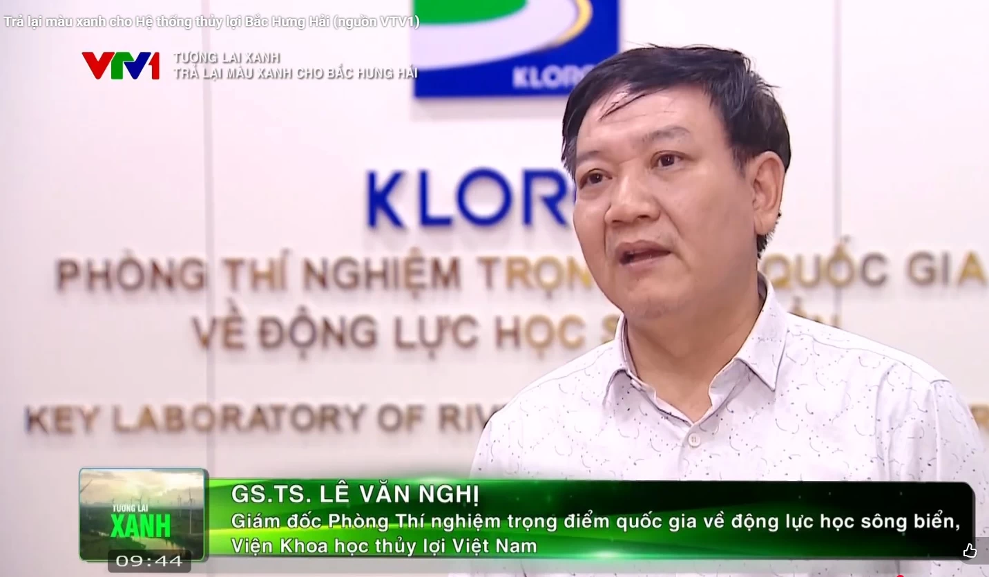 Tương lai xanh-VTV1- Phóng sự "Trả lại màu xanh cho Hệ thống thủy lợi Bắc Hưng Hải"