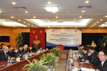 Hướng tới nền kinh tế dựa vào đổi mới sáng tạo
