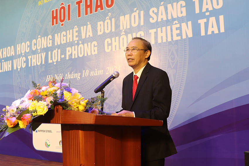 Hội thảo khoa học công nghệ và đổi mới sáng tạo lĩnh vực thủy lợi và phòng chống thiên tai