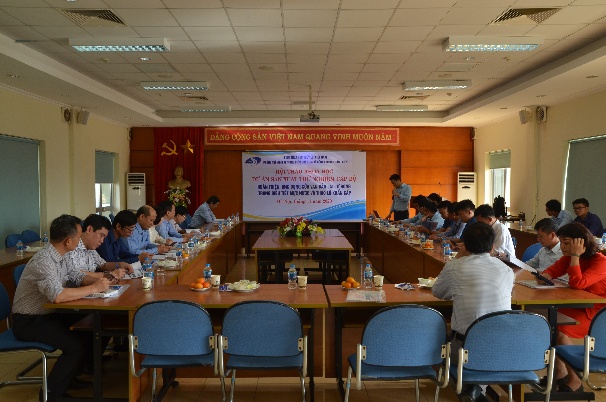 Hội thảo khoa học dự án sản xuất thử nghiệm cấp bộ: “Hoàn thiện, ứng dụng cửa van bản lật tự động trong điều tiết mực nước và tháo lũ khẩn cấp”